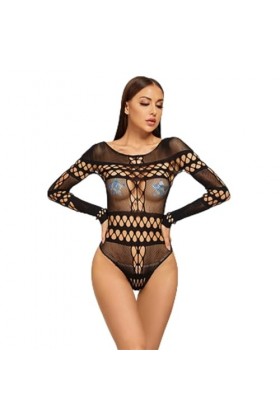 TONZN Bas Sexy Lingerie Sexy Body Ensemble de Lingerie Costumes Sexy sous-vêtements Body Taille Unique Body Taille Unique 