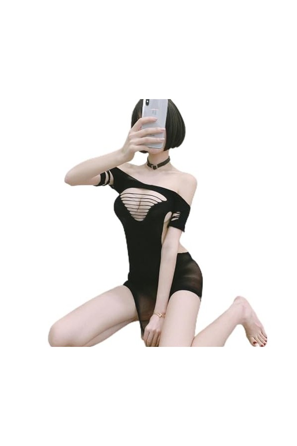 TONZN Bas Sexy Lingerie Sexy Body Bas en Nylon Transparent Costumes Sexy Grande Taille YD 8507 Yd 8961 Yd 7016 