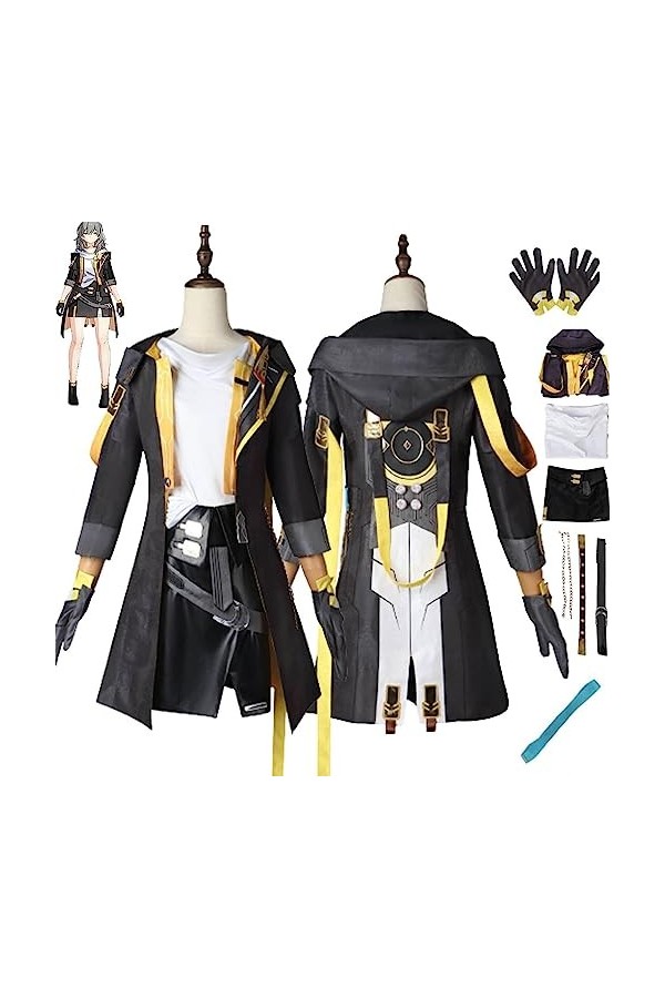 Mr.LQ Honkai Star Rail Pioneer Cosplay Costume, Anime Jeu Personnage Uniforme Costume Ensemble Complet, Cosplay Outfit Femmes