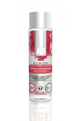 System Jo Huile de Massage Chauffante 120 ml