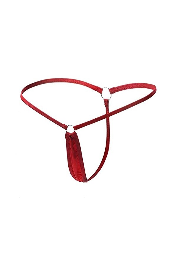 MULANY Femme Slips 3 Pcs Sexy String Mince Sangle Femmes Culottes Lingerie Exotique T Back Dames Strings Taille Basse Micro M