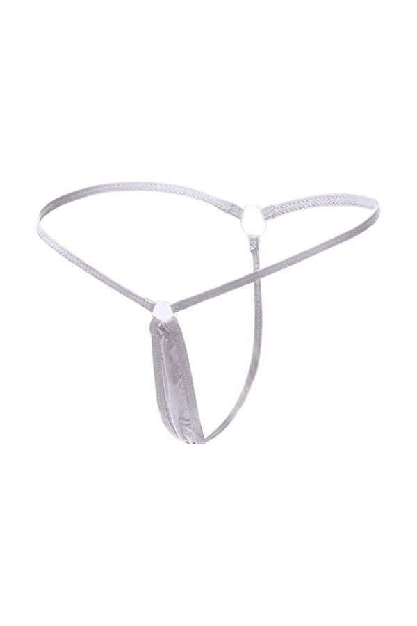 MULANY Femme Slips 3 Pcs Sexy String Mince Sangle Femmes Culottes Lingerie Exotique T Back Dames Strings Taille Basse Micro M