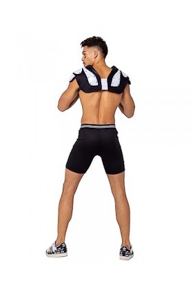 Roma Men’s Sexy Football Touchdown Hunk Fancy Dress Costume | Sexy Mens Fancy Dress Costumes X-Large
