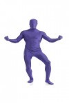 Hommes Seconde Peau Combinaison Spandex Catsuit Longue Couverture Complète Zentai Body Justaucorps Fermeture Éclair Clubwear 
