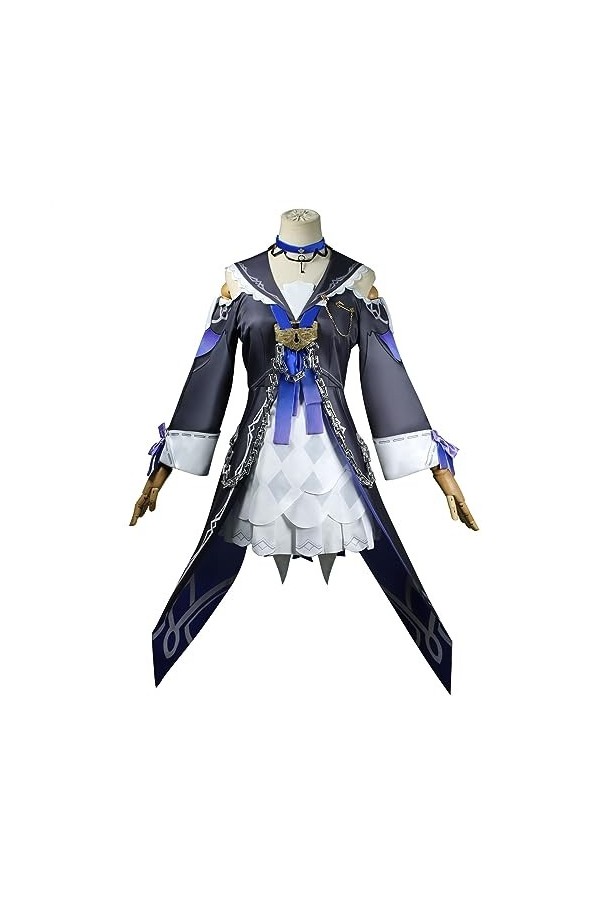 Jeu Honkai: Star Rail Herta cosplay Costume Outfit Uniforme Ensemble Complet Halloween Carnaval Party Dress Up Costume for Fe