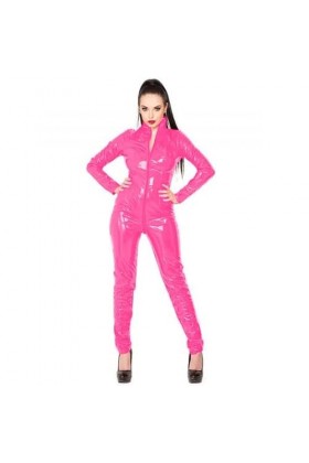 Multi Couleurs Femmes Wet Look À Manches Longues Catsuit Sexy Pole Dancing Clubwear Cosplay Racing Fille Jeu De Rôle Costume 