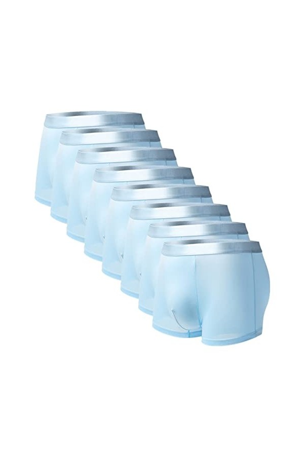 ZZSRJ 8 pièces Lingerie Sheer Lingerie Sexy Plus Taille Culotte Hommes Boxer Shorts Color : 8red, Taille : 3XL 