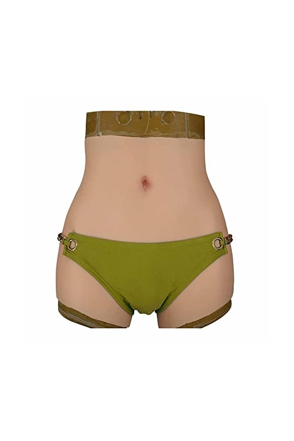 DUEVEL Culotte en Silicone RéAliste Boxer Briefs Butt Lifter Culotte Culotte De Poule MouilléE Short De ContrôLe pour Travest