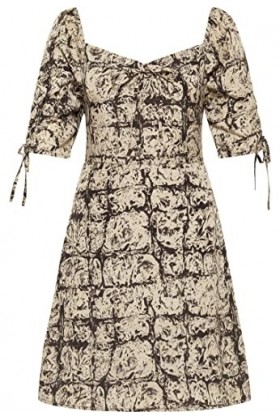 myMo ROCKS Mini Robe, Noir, XS Femme