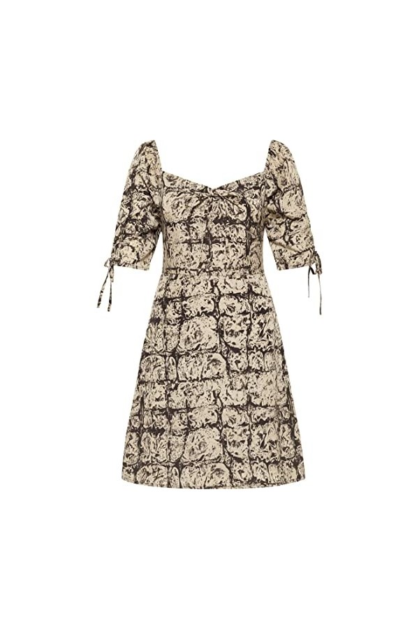 myMo ROCKS Mini Robe, Noir, XS Femme