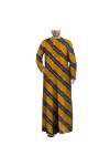 Kuendrem Hommes Imprimer Tenues Dashiki Longs Manteaux Confortable Ankara Outwear À Manches Longues Agbada Robe