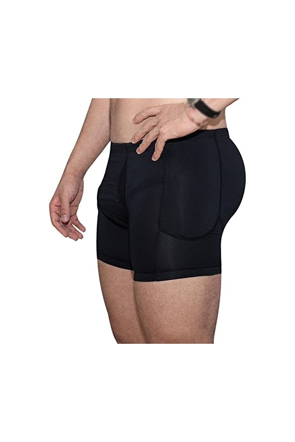 FAXIOAWA Hommes Corps Façonner Fesses Hanches Boxer Briefs avec Fesses Rembourrées Épais Sexy Faux Fesses Charnues Hanches so