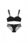 Jeune Fille Broderie Lingerie Ensemble Sexy Soutien-Gorge en Dentelle Soutien-Gorge en Coton Ensemble de Soutien-Gorge Femme 