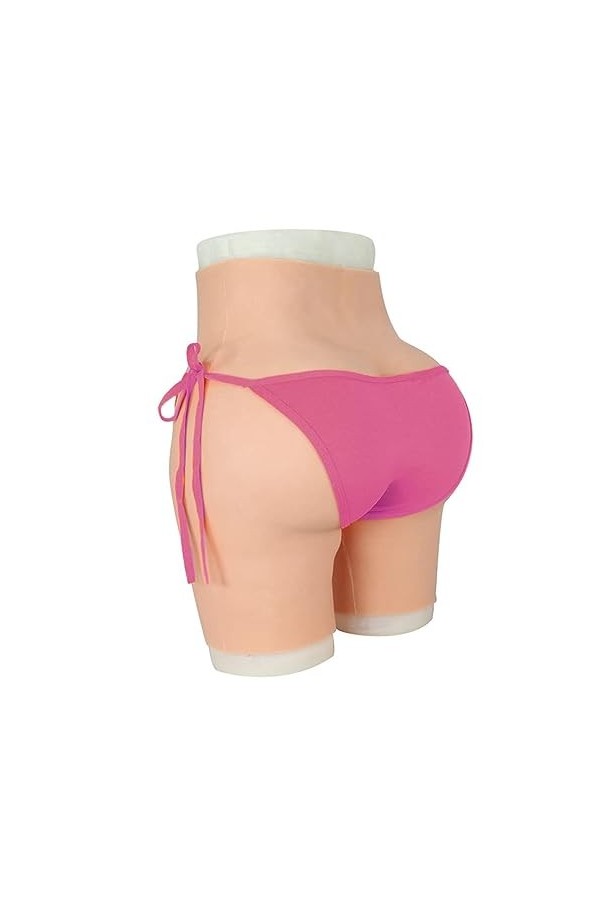 FSYH Culotte Sissy RéAliste Culotte De ContrôLe pour Fesses CaleçOn Boxer Hiding Gaff Four Transgender Crossdresser Cosplay,T