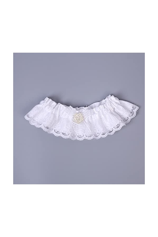 JJZXD Jarretières en dentelle sexy Garter Garter Belt Ring Ring Dames Vêtements ACCESSOIRES SOSPENS Color : White, Size : 2p