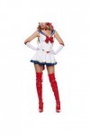NC Costume de marin pour fille Mercury Moon Mars