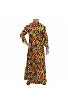 Kuendrem Dashiki Ankara Robe longue à manches longues pour homme - - 5X-Large