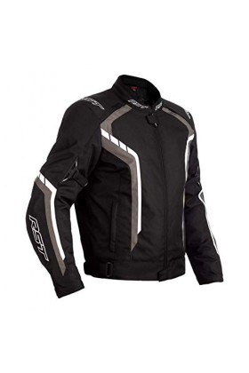 RST Veste moto Axis CE Homme Noir Gris Blanc Textile EU58