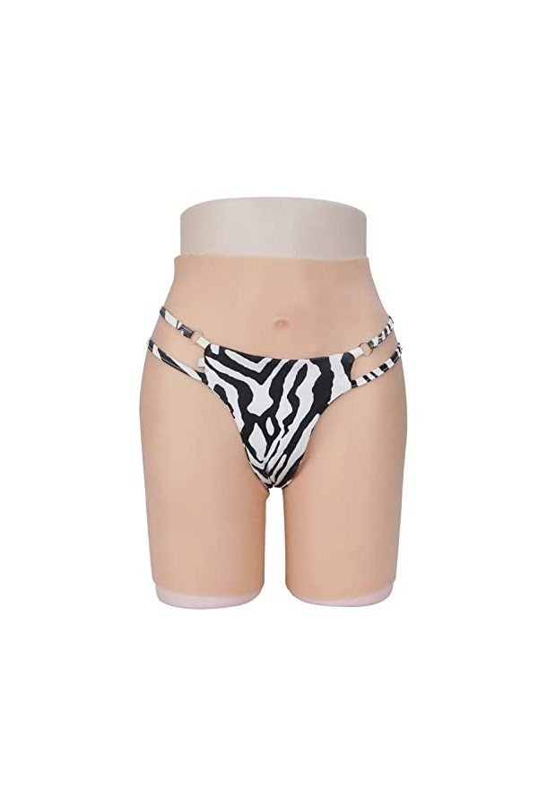 DUEVEL Culotte en Silicone Culotte Rehausseur De Hanche Culotte Push-Up Culotte De ContrôLe Short Sissy pour Transgenre Cospl