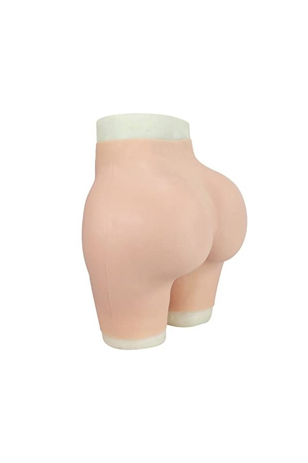 DUEVEL Culotte en Silicone Pantalon Four Corners sous-vêtements Masculins Hiding Gaff Hip Enhancer pour Transgenre Shemale Cr