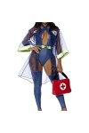 Whats The 911 Sexy EMT Costume, bleu marine, small/medium