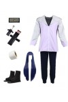MANMICOS Costume de cosplay Anime Hyuga Hinata pour Halloween et femme Taille 6XS