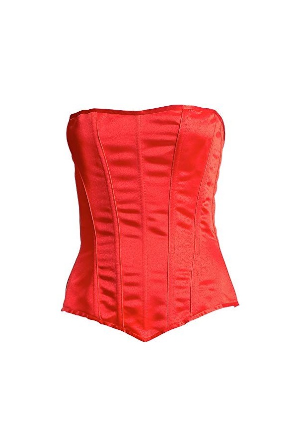 amscan- Corset Rouge pour Femme | M-L | 1 pièce, 848201