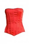 amscan- Corset Rouge pour Femme | M-L | 1 pièce, 848201