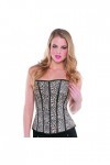 Amscan 848203 Corset Léopard Adulte Taille M/L