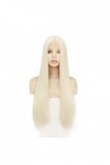DUNEL Wigs Hair For Women Long Straight Hair Wigs for Women Beige Lace Front Middle Part Hairline Costume Cosplay Wig Charmin