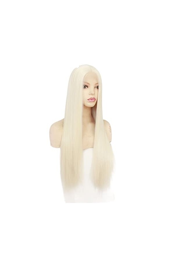 DUNEL Wigs Hair For Women Long Straight Hair Wigs for Women Beige Lace Front Middle Part Hairline Costume Cosplay Wig Charmin