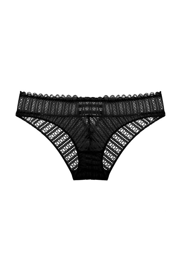 XIULAIQ Couture de dentelle taille basse taille sexy Sexy HIP Slip mince culotte girly Temptation Color : A, Size : XL code 