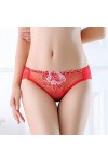 WFAR Sexy Panties Sexy Broderie Broderie Dentelle Basse Taille Sexy Dentelle Sexy Dentelle Fermer Culotte Dames séduisantes T