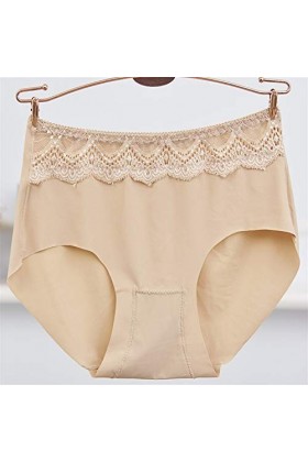 WFAR Dentelle sans Soudure de la Dentelle de la Soie de Glace Sexy Dames sous-vêtements Slips Fermer Culotte de Femme Confort