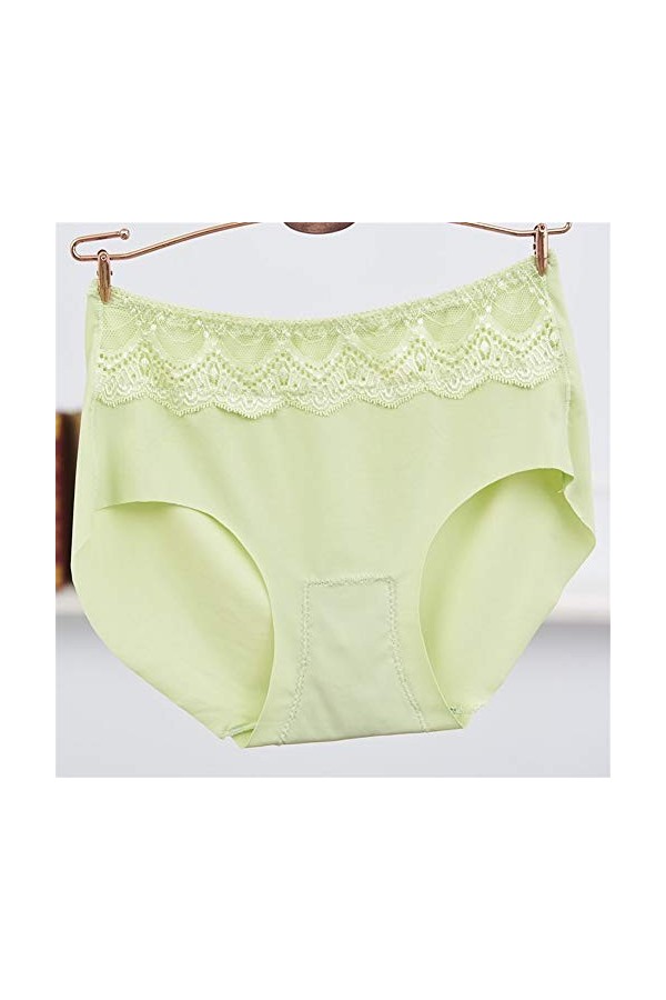 WFAR Dentelle sans Soudure de la Dentelle de la Soie de Glace Sexy Dames sous-vêtements Slips Fermer Culotte de Femme Confort