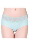 WFAR Dentelle sans Soudure de la Dentelle de la Soie de Glace Sexy Dames sous-vêtements Slips Fermer Culotte de Femme Confort