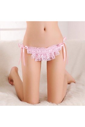 WFAR Arc Slips Dentelle Dentelle Jacquard Sexy Femme sous-vêtements Sexy Dentelle Sexy Dentelle rapproché Culotte Transparent