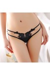 WFAR Sexy Panties Sexy Dames Brodée Dentelle Basse Taille sous-Taille Signes Sexy Dentelle Fermer Culotte Dames séduisantes T