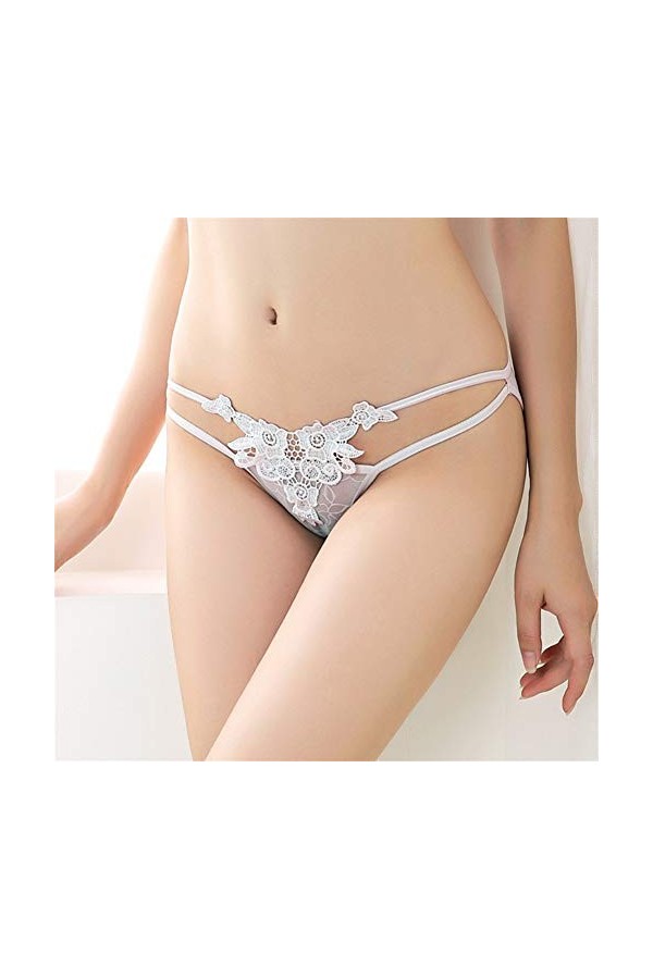 WFAR Sexy Panties Sexy Dames Brodée Dentelle Basse Taille sous-Taille Signes Sexy Dentelle Fermer Culotte Dames séduisantes T