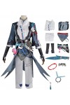 Foanja Yanqing Déguisement Homme Cosplay Anime Honkai Star Rail Himeko Complets Jeux Uniformes et Accessoires Perruques pour 
