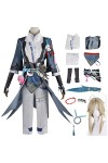 Foanja Yanqing Déguisement Homme Cosplay Anime Honkai Star Rail Himeko Complets Jeux Uniformes et Accessoires Perruques pour 