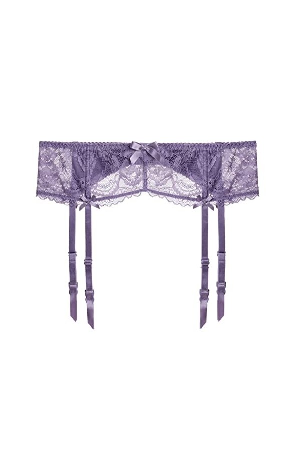 ZTTTD Garter en Dentelle Sexy bassages Pourpre bassages de Mariage Color : Purple, Size : XXL 