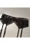 ZLXDP Mesdames Garter Belt Lace Garter Belt Metal Buckle Clip Sexy Garter Stockings Sexy Lingerie