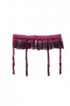 GJRFYJ Clip métallique en dentelle bordeaux for femmes Color : A, Size : Medium 