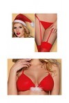 NBCSVHGPWMR Costumes Sexy Femme Costume De Noël Porte-Jarretelles Sexy Perspective Ensemble De sous-Vêtements Sexy-comme Mont