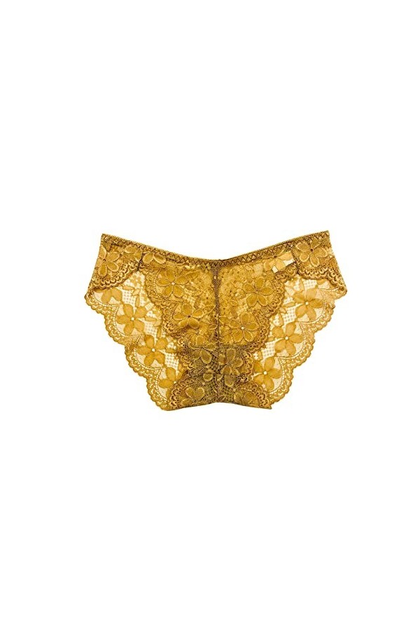 Sous-vêtements sexy en dentelle pour femme - Culotte bikini sexy - Culotte hipster extensible - Soyeux au toucher - Sous-vête