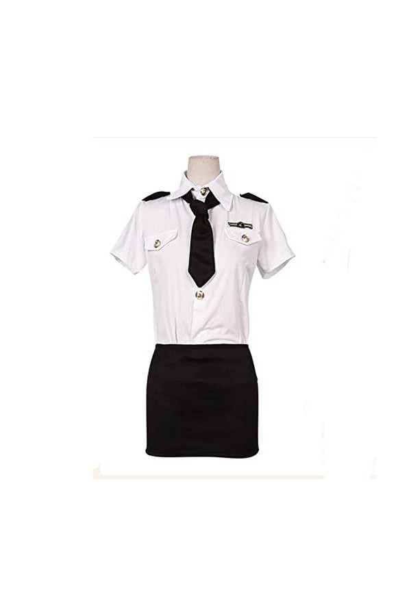 NC Sexypolicewmanuniformstewardesseroticlingeriesexyskirtforsexcosplayseductionsuitsexbdsmbondagesexuniformhot