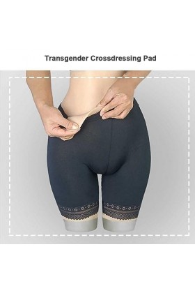 DNJKH Homme Silicone Panty Culotte en Silicone Protection Pénis Filles déguisement Fausse Culotte cachée