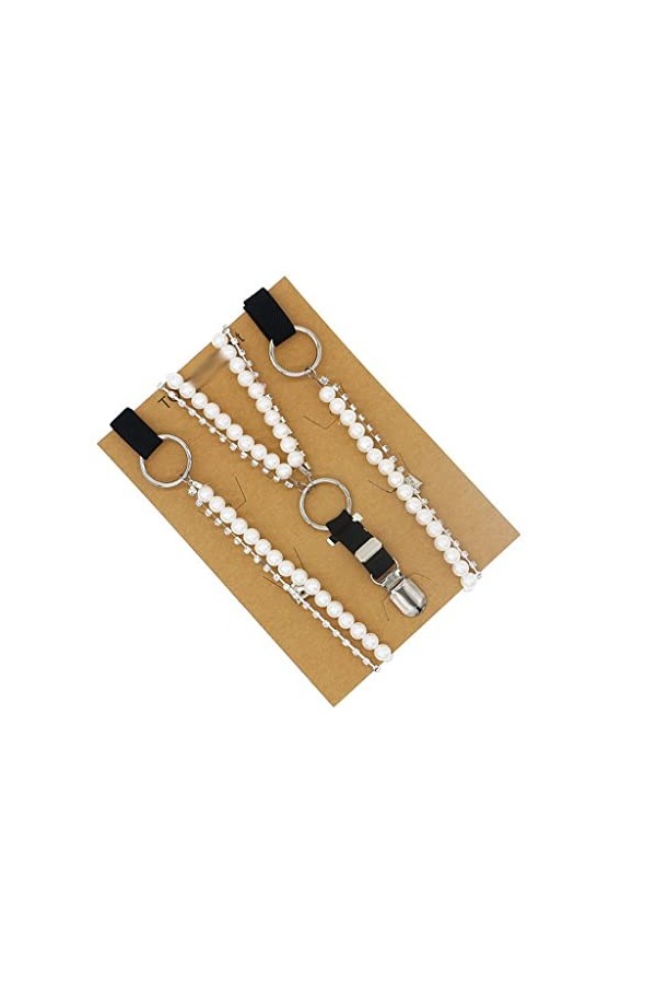 LLSB Perle Ceinture Vêtements Jarretelles Noeud Papillon Connexion Accessoires Cadeau