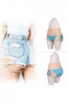 WQCZM Caleçon en Silicone pour Le travestissement Slip Hips Butt Lifter Enhancer, Hidding Gaff Panty for Transgender Drag Que